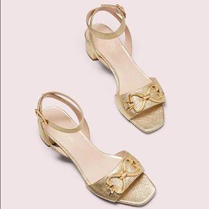 Katie Spade Chain Heart Sandals